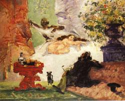 Paul Cezanne A Modern Olympia China oil painting art